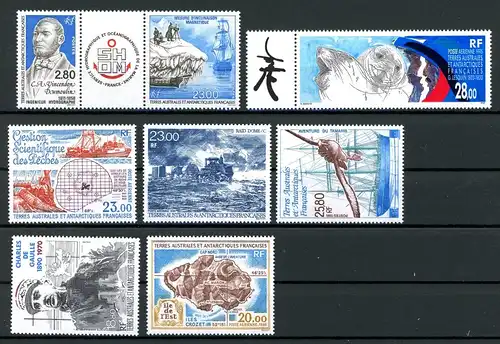franz. Antarktisgebiete kleines Lot postfrisch #JM336