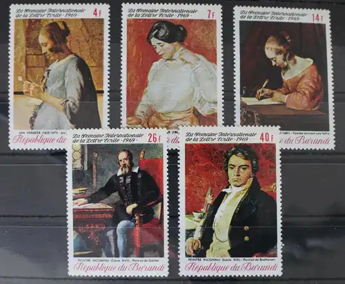 Burundi 515-519 postfrisch #VY301