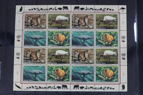 Vereinte Nationen Genf 245-248 postfrisch als Kleinbogen #WA184