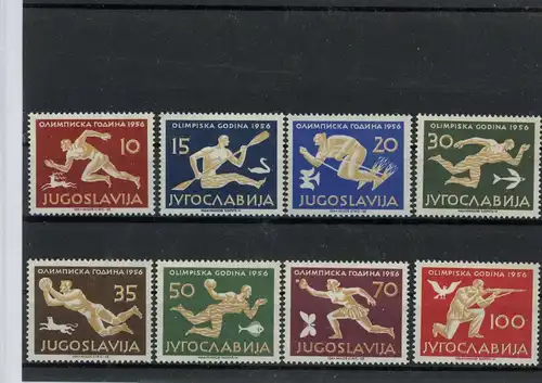 Jugoslawien 804-11 postfrisch Olympia #JL222