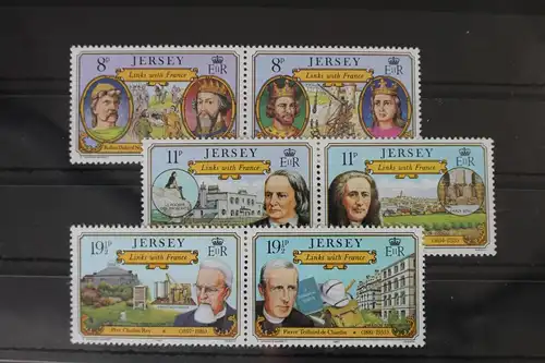 Großbritannien Jersey 282-287 postfrisch 3 Paare #WA142