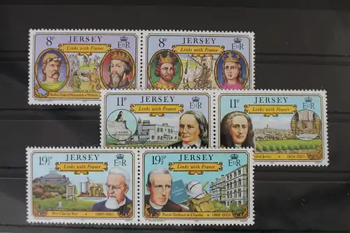 Großbritannien Jersey 282-287 postfrisch 3 Paare #WA141