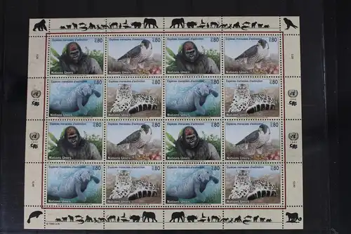 Vereinte Nationen Genf 227-230 postfrisch als Kleinbogen #WA183