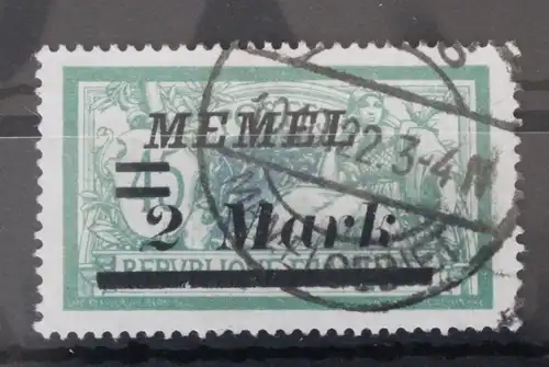 Memel 88 gestempelt #VZ198