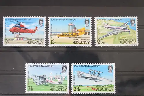 Großbritannien Alderney 18-22 postfrisch #WA171