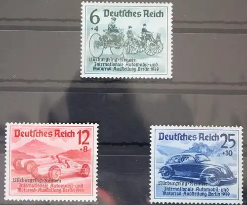 Deutsches Reich 695-697 postfrisch #VW695
