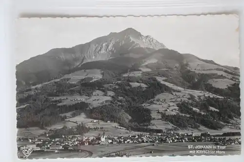 AK St. Johann in Tirol mit Kitzbühler Horn 1956 #PK100