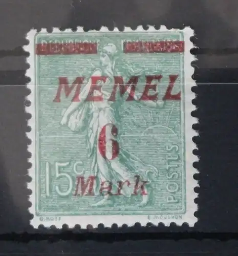 Memel 111 postfrisch #VZ217