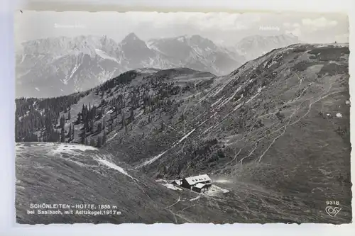 AK Schönleitenhütte 1855 m bei Saalbach mit Asitzkogel 1917 m #PK207