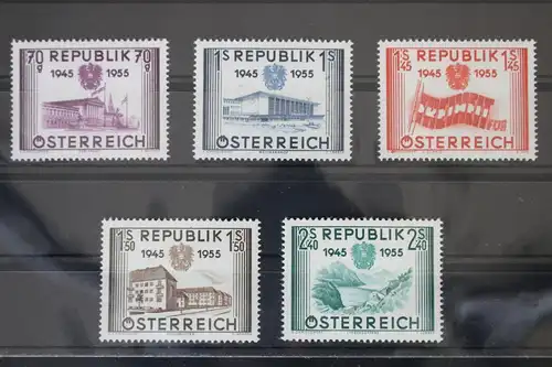 Österreich 1012-1016 postfrisch #HK939