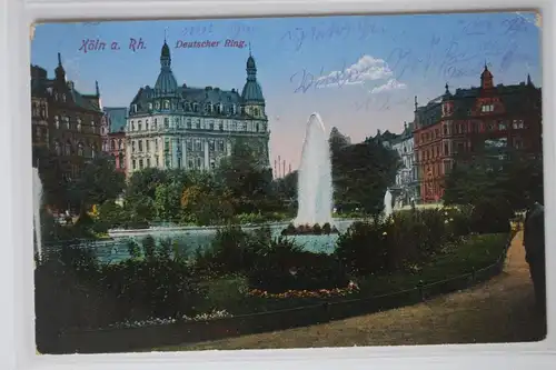 AK Köln a. Rh. Deutscher Ring Feldpost 1915 #PK057