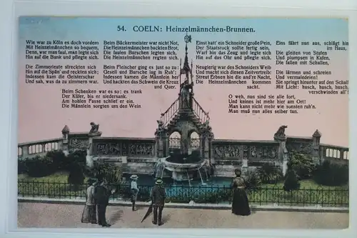 AK Köln a. Rh. Heinzelmännchen-Brunnen #PK235