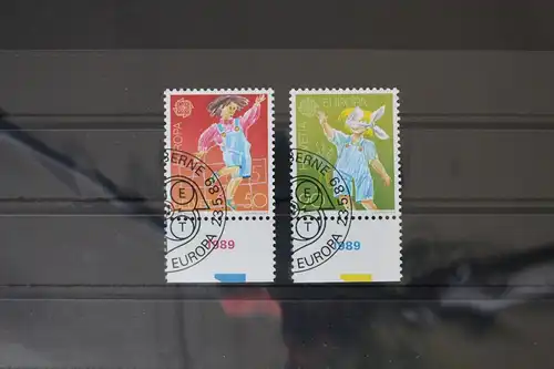 Schweiz 1391-1392 gestempelt Europa: Kinderspiele #VZ984