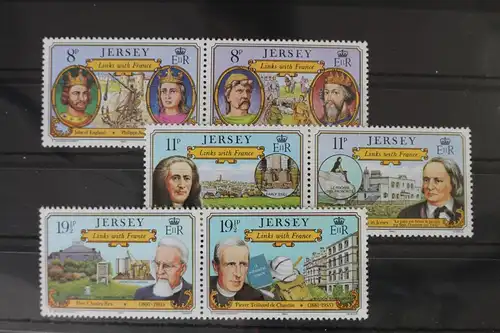 Großbritannien Jersey 282-287 postfrisch 3 Paare #WA140