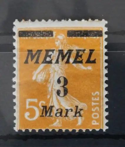 Memel 110 postfrisch #VZ215