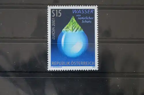 Österreich 2343 postfrisch Europa Lebensspender Wasser #WA334