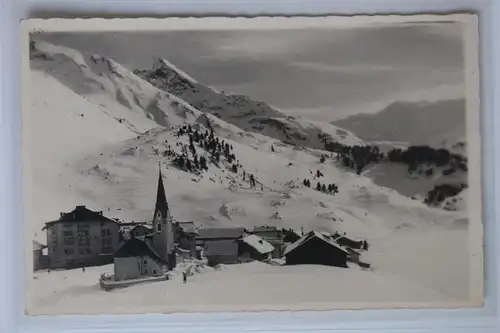 AK Obergurgl mit Pfarrkirche hl. Johannes Nepomuk 1953 #PK104