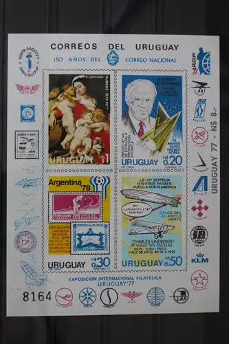 Uruguay 1453-1456 postfrisch als Kleinbogen #WA451