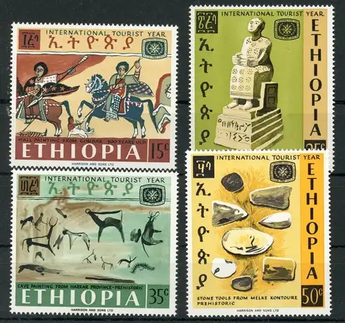 Äthiopien 572-575 postfrisch Tourismus #JL251