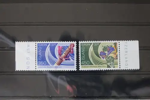 Island 578-579 postfrisch Europa: Historische Ereignisse #WB361