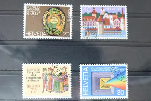 Schweiz 1116-1119 gestempelt #VZ852