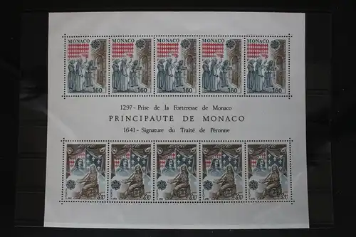 Monaco Block 19 mit 1526-1527 postfrisch #WB393