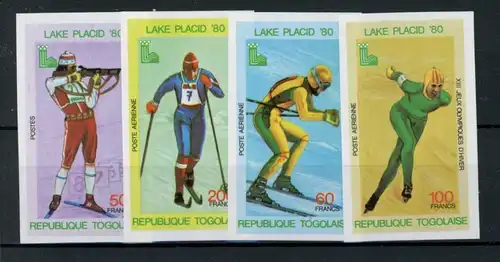 Togo 1414-1417 B postfrisch Olympia #JL326