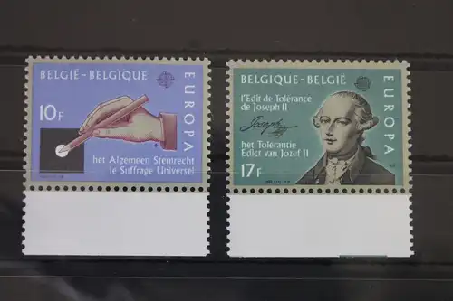 Belgien 2100-2101 postfrisch Europa: Historische Ereignisse #WB431