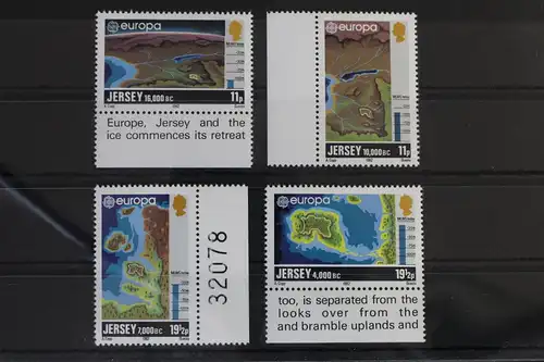 Großbritannien Jersey 278-281 postfrisch Europa: Historische Ereignisse #WB439