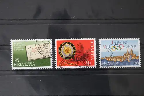 Schweiz 1267-1269 gestempelt #VZ943