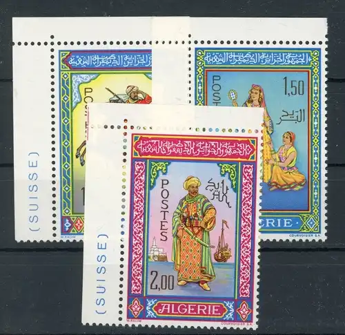 Algerien 464-466 postfrisch Künstler #JL247