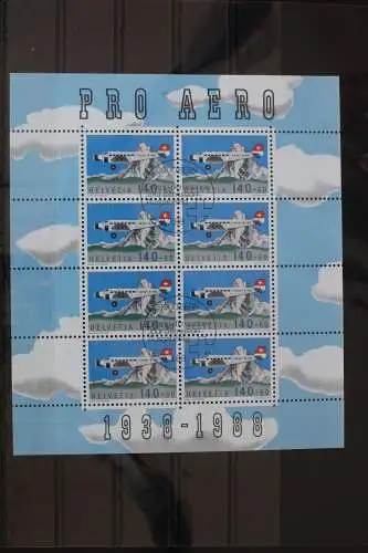 Schweiz 1369 gestempelt als Kleinbogen #WA392