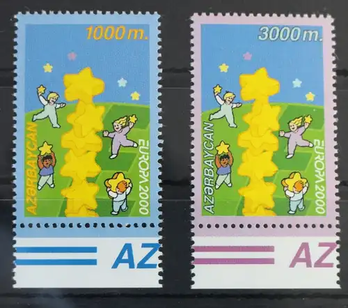 Aserbaidschan 461-462 postfrisch Europa #WB028