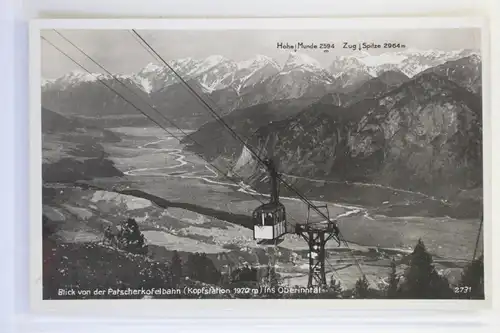 AK Patscherkofelbahn (Kopfstation 1970 m) Blick ins Oberinntal #PK152