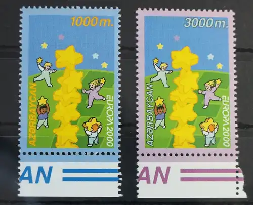 Aserbaidschan 461-462 postfrisch Europa #WB027