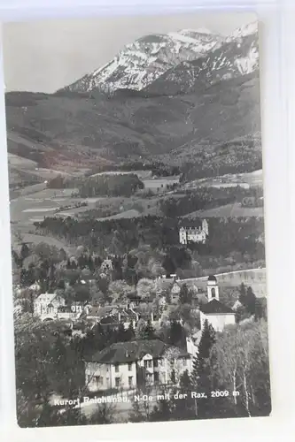 AK Reichenau Kurort, N-Oe mit der Rax 2009 m 1933 #PK173