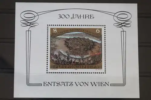 Österreich Block 6 mit 1750 postfrisch #WB136