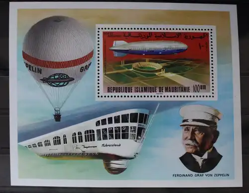 Mauretanien Block 15 mit 545 postfrisch #WA430