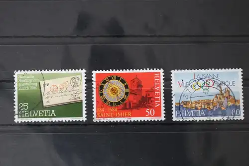 Schweiz 1267-1269 gestempelt #VZ942