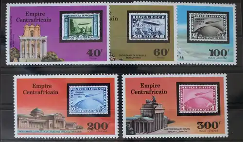 Zentralafrikanische Republik 488-492 postfrisch #WA446