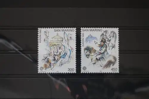 San Marino 1249-1250 postfrisch Europa: Historische Ereignisse #WB382