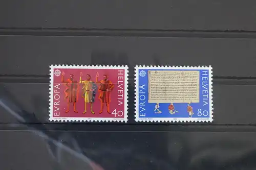 Schweiz 1221-1222 postfrisch Europa: Historische Ereignisse #WB437