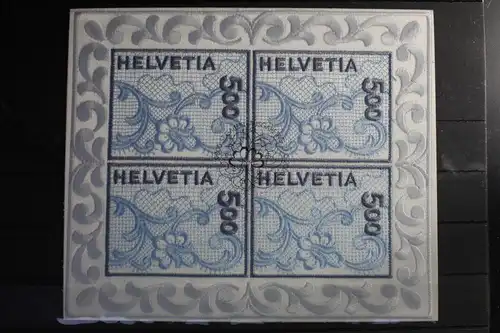 Schweiz 1726 gestempelt als Kleinbogen #WB539