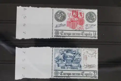 Spanien 2545-2546 postfrisch Europa: Historische Ereignisse #WB414