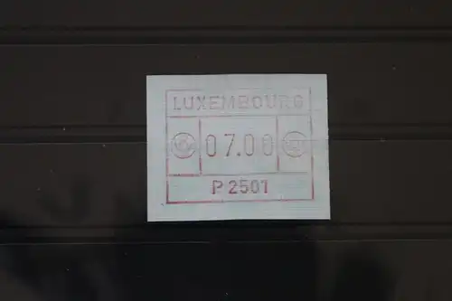 Luxemburg Automatenmarken 1 postfrisch #WB155