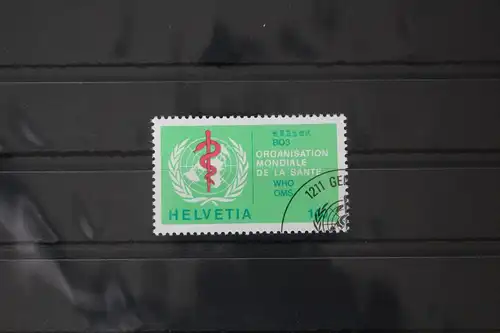 Schweiz Weltgesundheitsorganisation WHO 40 gestempelt #VZ959