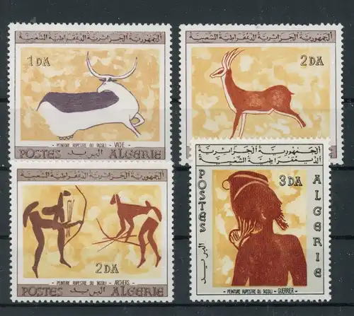 Algerien 467-470 postfrisch Felszeichnungen #HK873