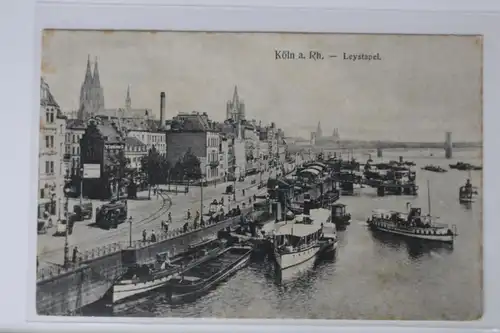 AK Köln a. Rh. Leystapel #PK284