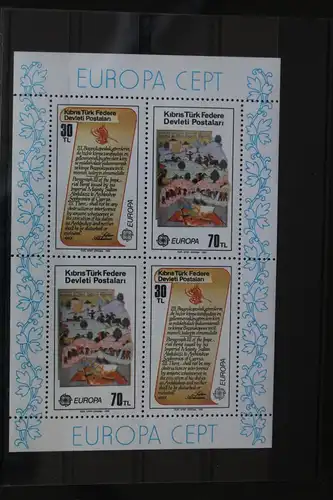 Türkisch-Zypern Block 3 mit 114-115 postfrisch #WB281