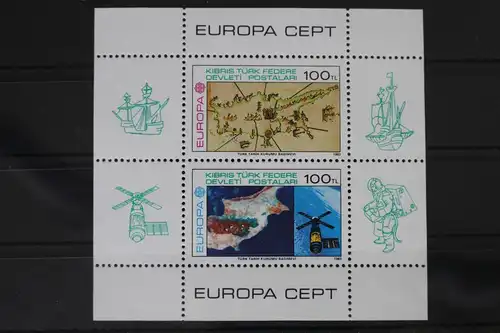 Türkisch-Zypern Block 4 mit 127-128 postfrisch #WB565